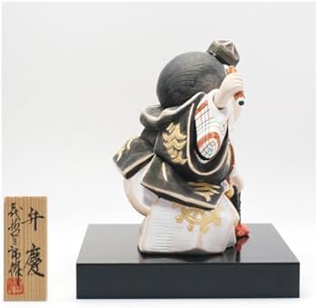 Amazon.co.jp: わらべ歌舞伎人形 弁慶 【歌舞伎 博多人形 西頭哲